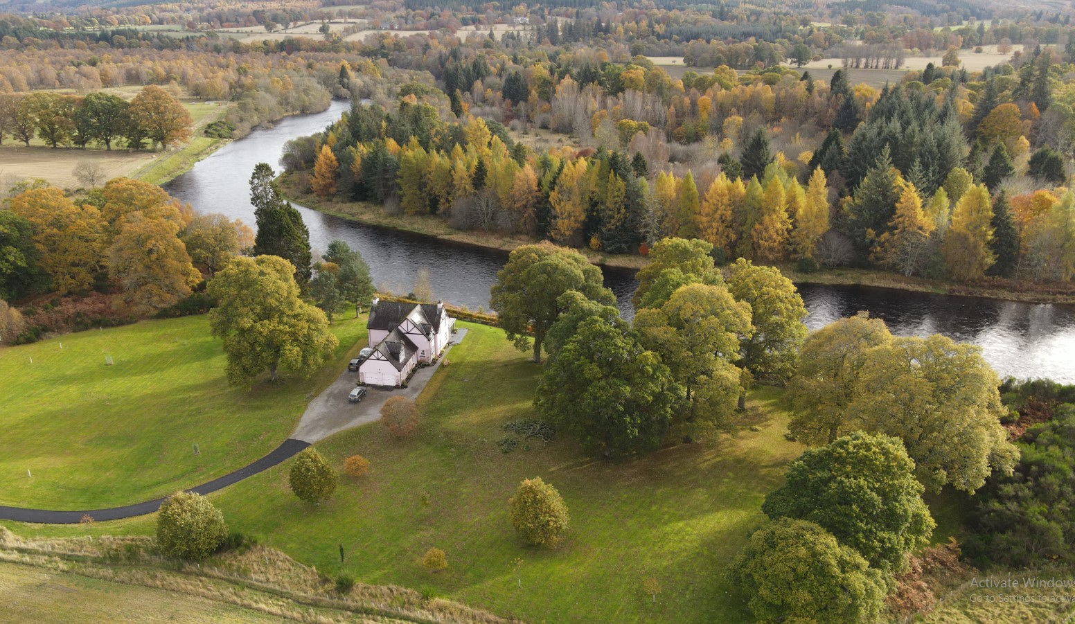 From above