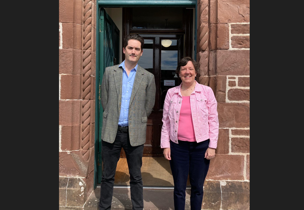 Cynthia Fraser from Baltimore visits Beauly