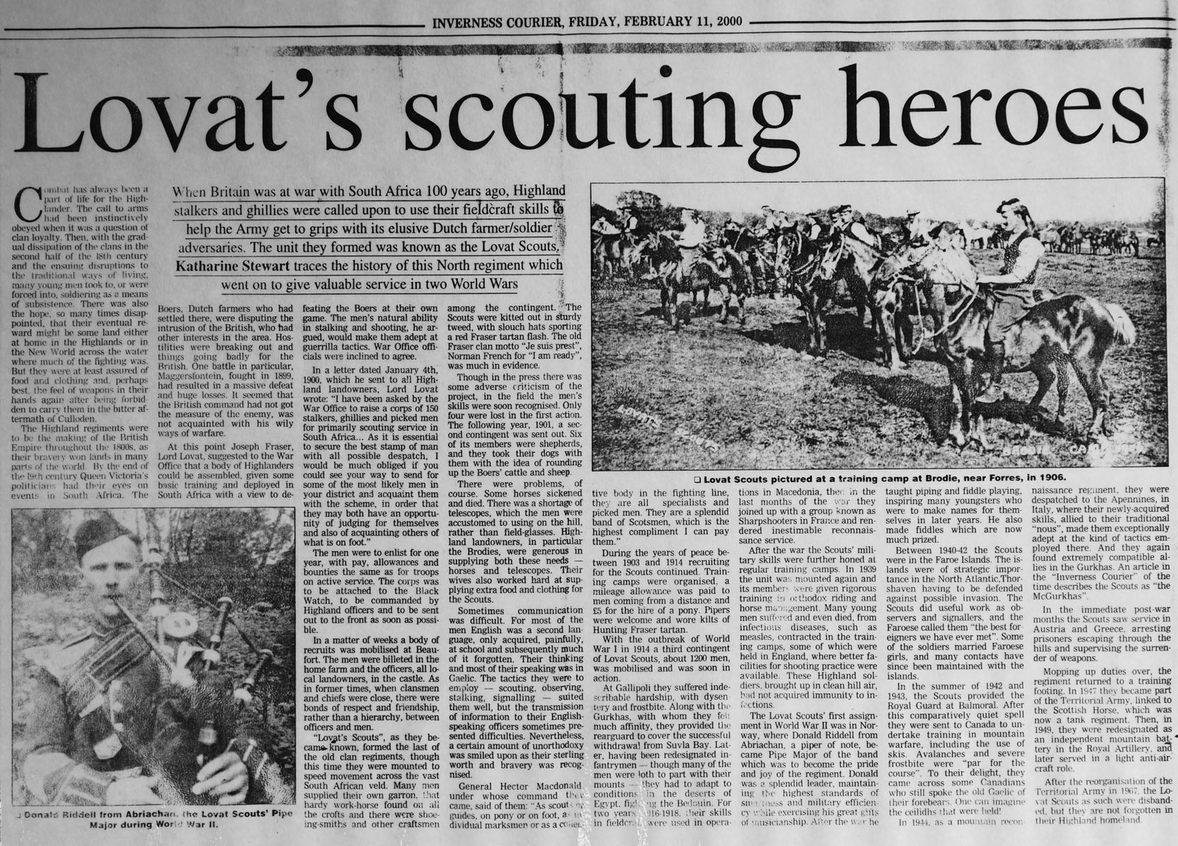 The Lovat Scouts