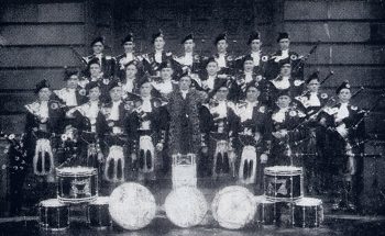 Pipe Major William Norris and Glasgow’s Clan Fraser Pipe Band